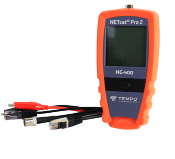בודק מתקדם לקווי תקשורת מסך מגע , TDR דגם NC-500