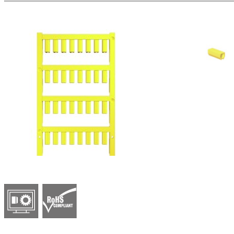 SF1|12 צבע צהוב. 0.5-0.75 לחוט. 80 סימנים ללוח. 5 לוחות באריזה