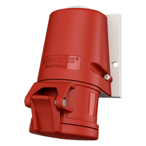 שקע לקיר 4X16 IP44 MENNEKES  דגם 27002 | מק"ט 5555027 | MENNEKES