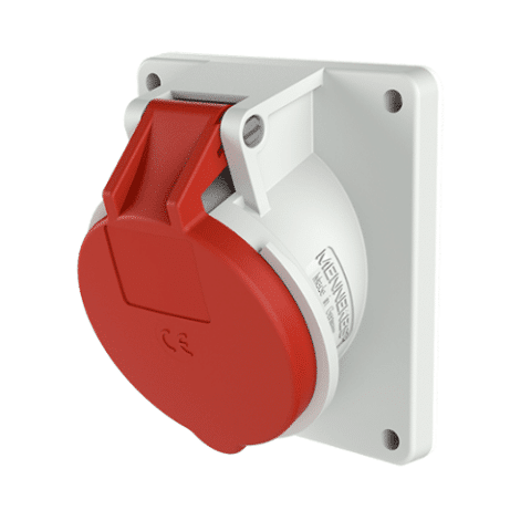 שקע לפנל משופע 5X16 IP44 MENNEKES דגם 1473 | מק"ט 5555063 | MENNEKES