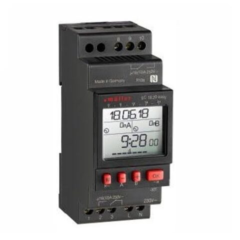 שעון דיגיטלי 16A שבועי - 30 זכרונות MULLER דגם SC 18.10 | מק"ט 22320 | HUGO MUELLER