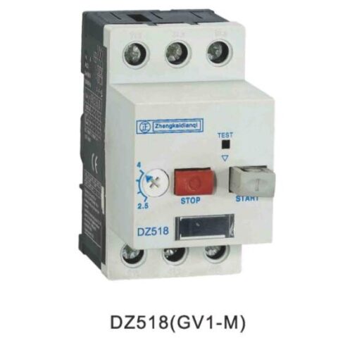 DZ518-M04C  0.4-0.63 Amp הגנת מנוע טרמי מגנטי | מק"ט 64641 | A.U. Shay