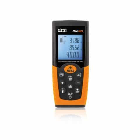 מד מרחק, שטח ונפח 0.2-50 מטר - לייזר DM-40 | מק"ט 5186 | HT ITALIA