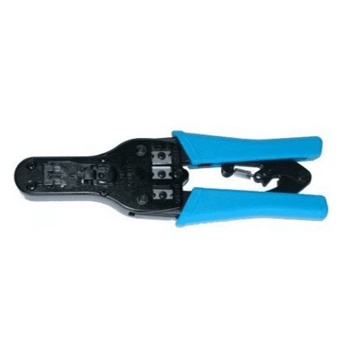 לוחץ RJ45 + RJ11 + RJ12 + חותך ומקלף | מק"ט 13429 | A.U. Shay