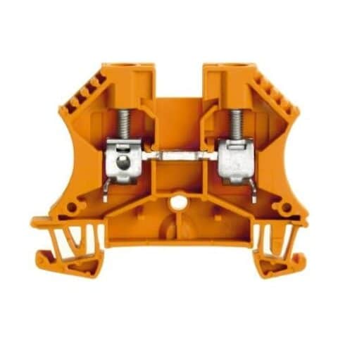 מהדק 6 (10) כתום WDU 6 ORANGE WEIDMULLER | מק"ט 800102026 | WEIDMULLER