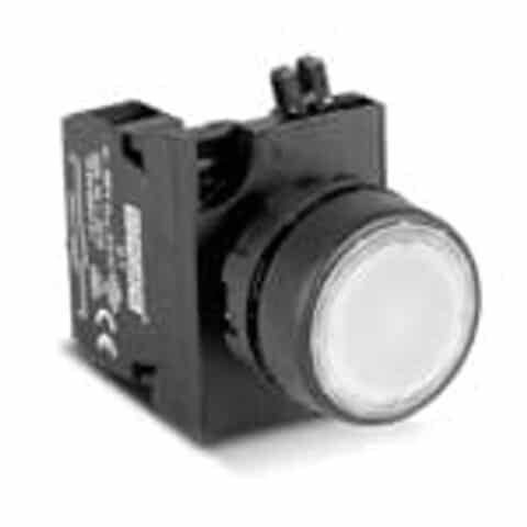 לחצן 1NO לבן דגם CP100DB | מק"ט 55026 | EMAS