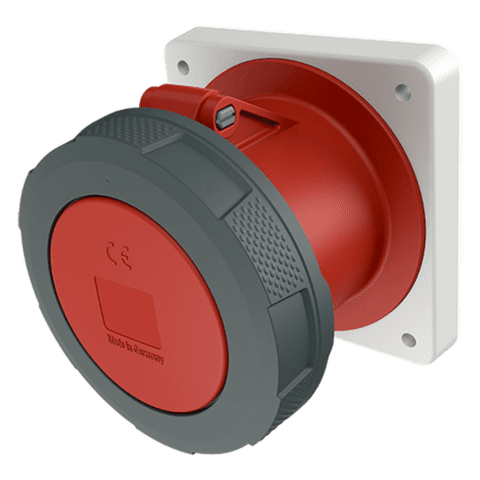 שקע לפנל ישר 4X125 IP67 MENNEKES דגם 1457 | מק"ט 5555137 | MENNEKES