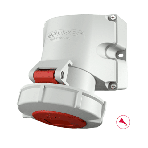 שקע לקיר 5X32 IP67 MENNEKES דגם 9382 | מק"ט 5555049 | MENNEKES