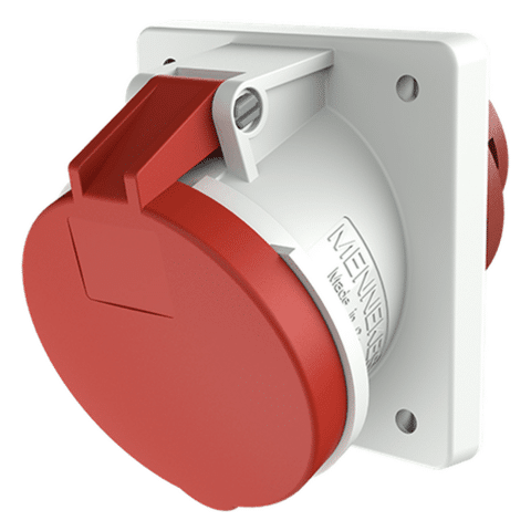 שקע לפנל משופע 5X63 IP44 MENNEKES דגם 1155 | מק"ט 5555075 | MENNEKES