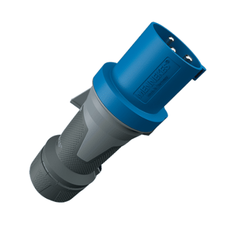 תקע נייד 3X63 IP44 MENNEKES  דגם 13102 | מק"ט 5555213 | MENNEKES