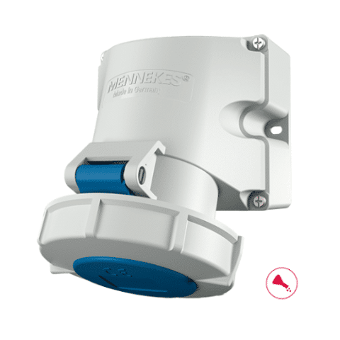 שקע לקיר 3X32 IP67 MENNEKES דגם 9351 | מק"ט 5555045 | MENNEKES