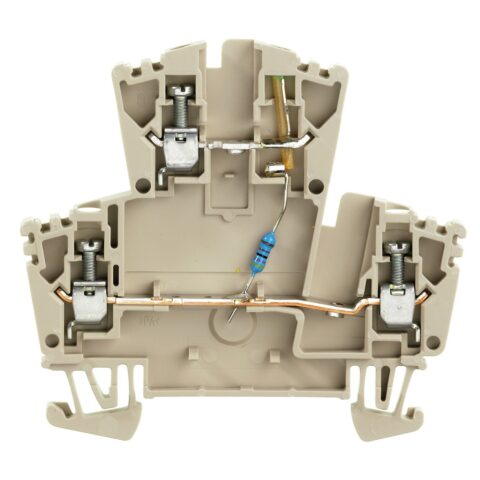 מהדק 300 כחול קומפקטי חדש WPD 133 1X300|1X300 BL | מק"ט 800250286 | WEIDMULLER