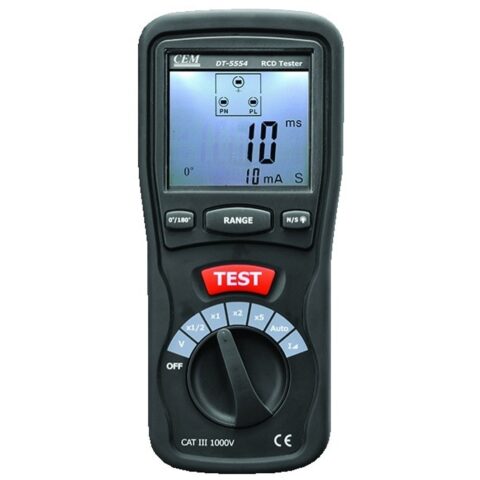 בודק ממסרי פחת דיגיטלי DT-5554 | מק"ט 23087 | A.U. Shay