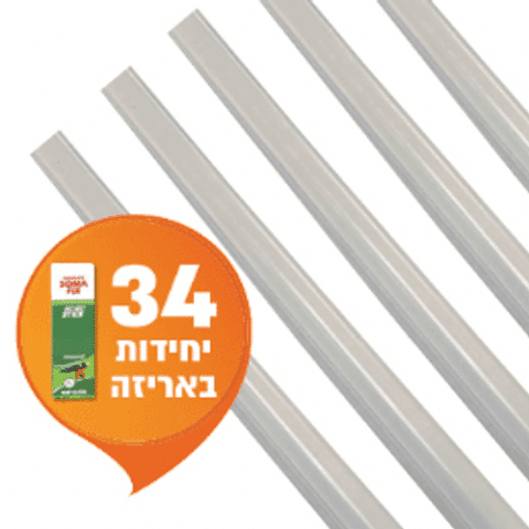 נר דבק חם איכותי. 34 יח' באריזה. תוצרת אירופה | מק"ט 62010 | A.U. Shay