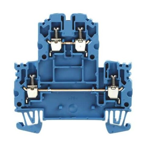 מהדק 2 קומות 2.5 חדש WDK 2.5N BL | מק"ט 800104168 | WEIDMULLER